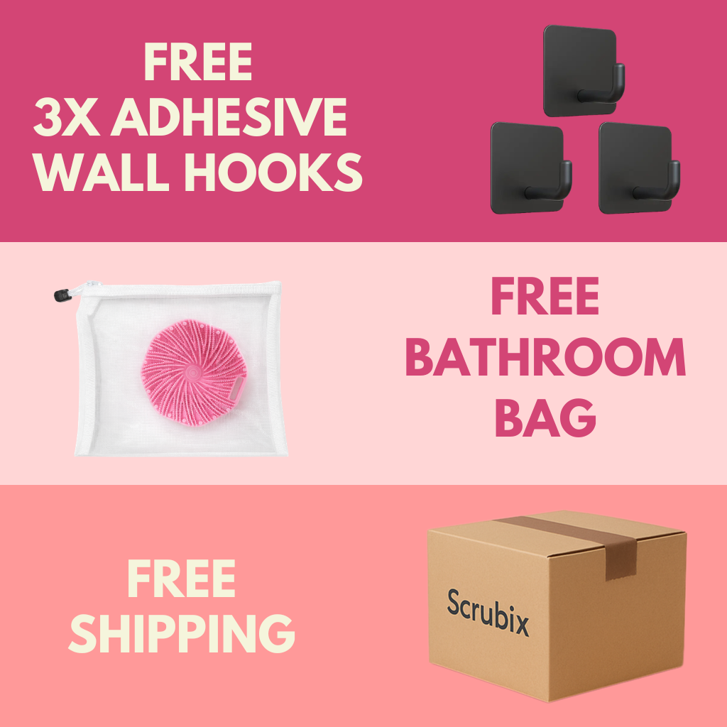 Scrubix™ 4-in-1 Premium Shower Bundle