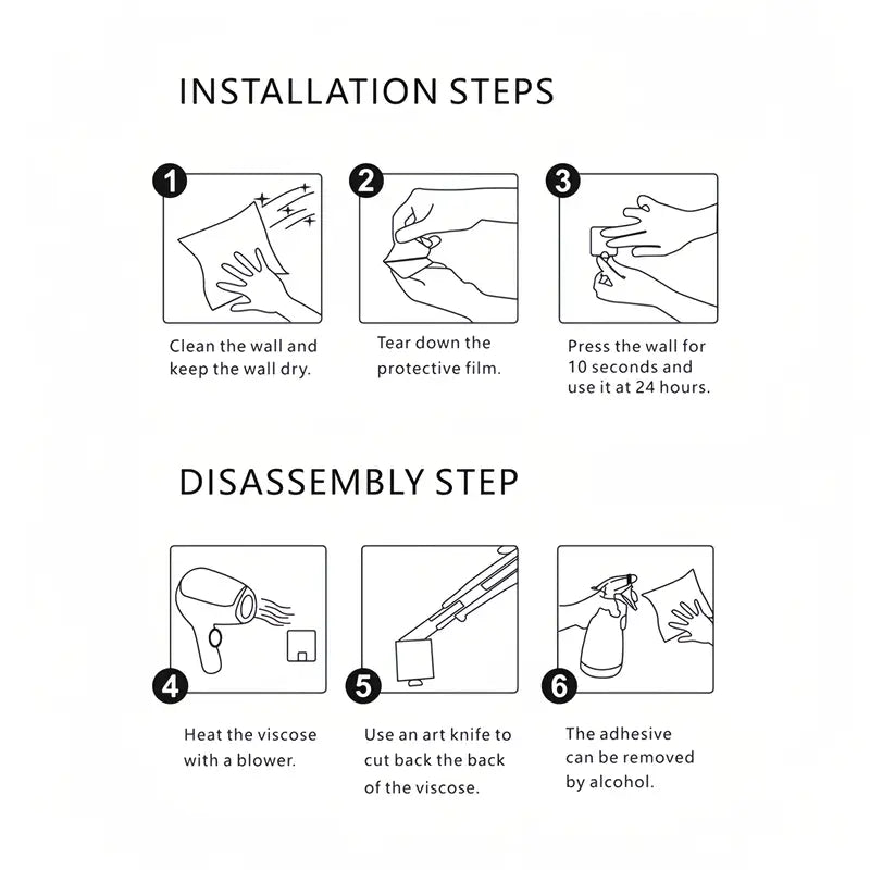 Scrubix™ Adhesive Wall Hook